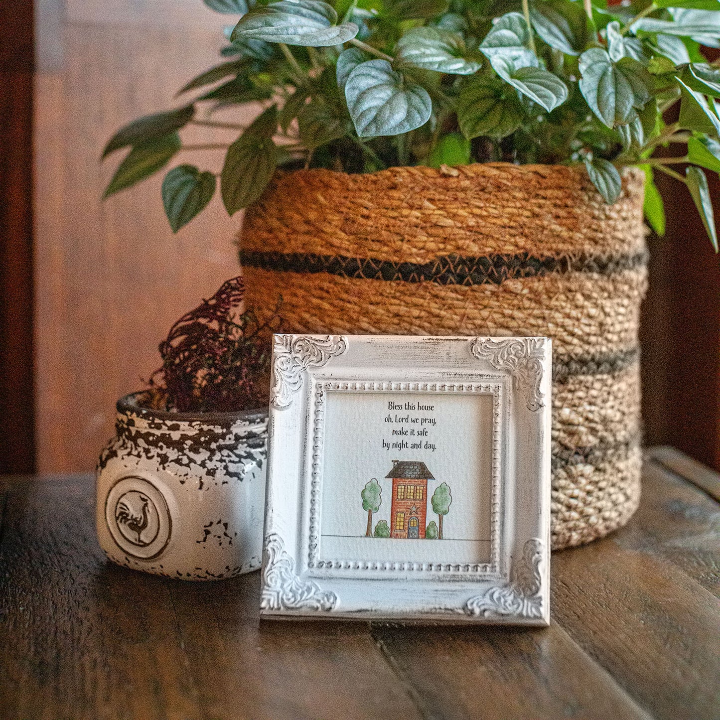 Framed Illustration - 5 bless this house