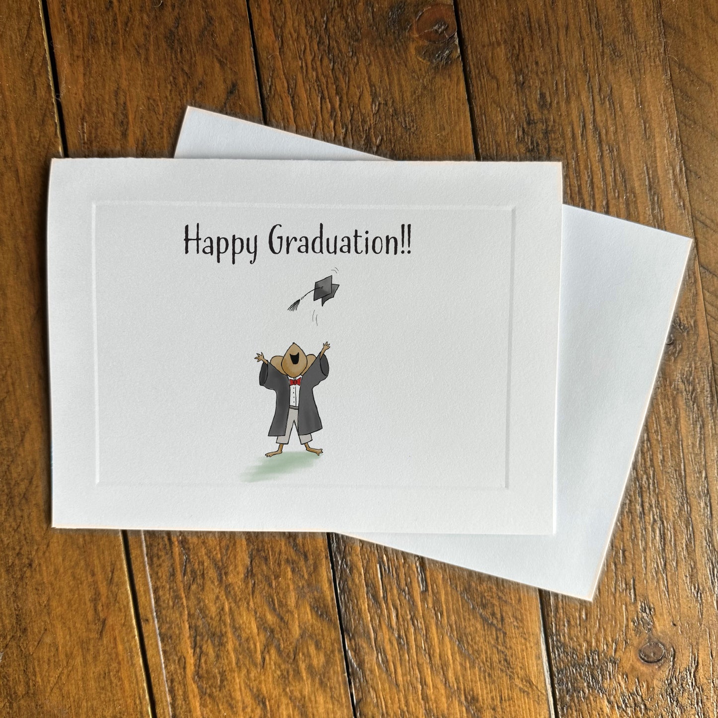 graduation greeting card - happy graduation