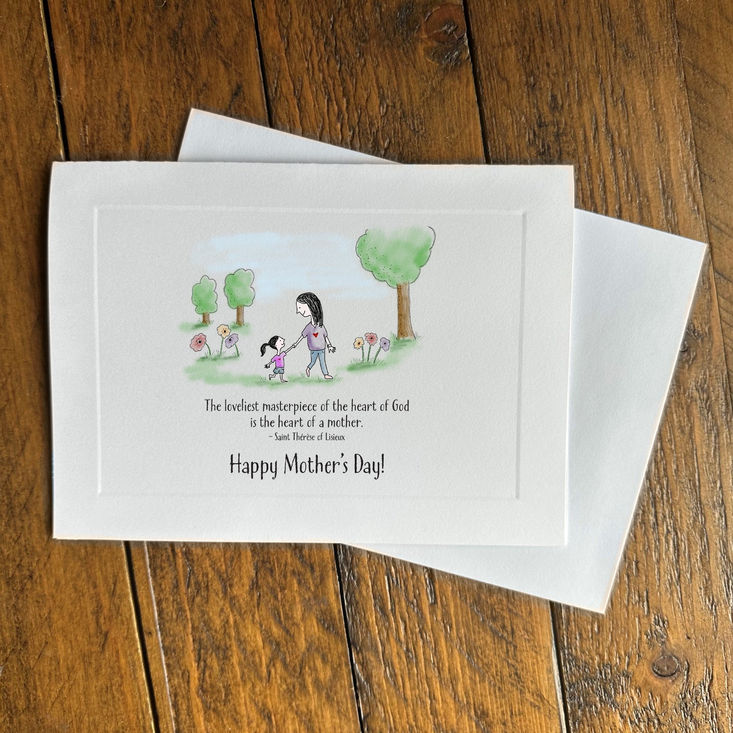 Mother's Day card - HMD heart of a mother