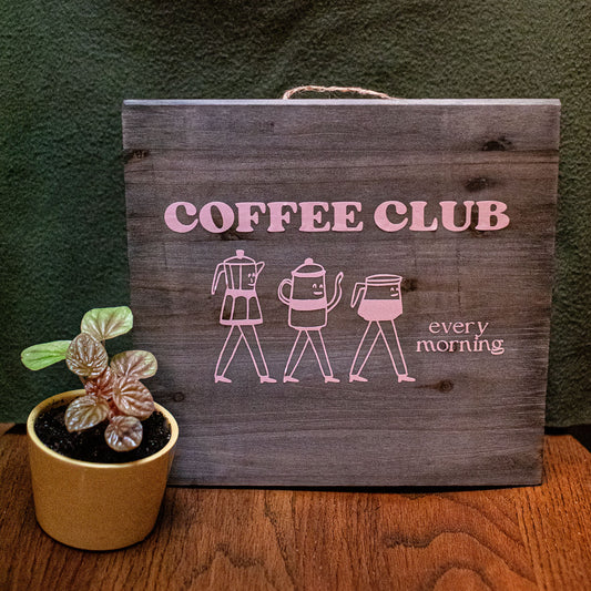 Cafe Sign - Coffee Club