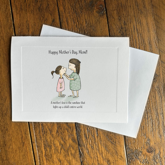 Mother's Day card - HMD sunshine